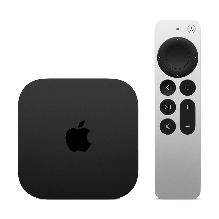 Apple TV 4K Wifi Ethernet met 128GB storage