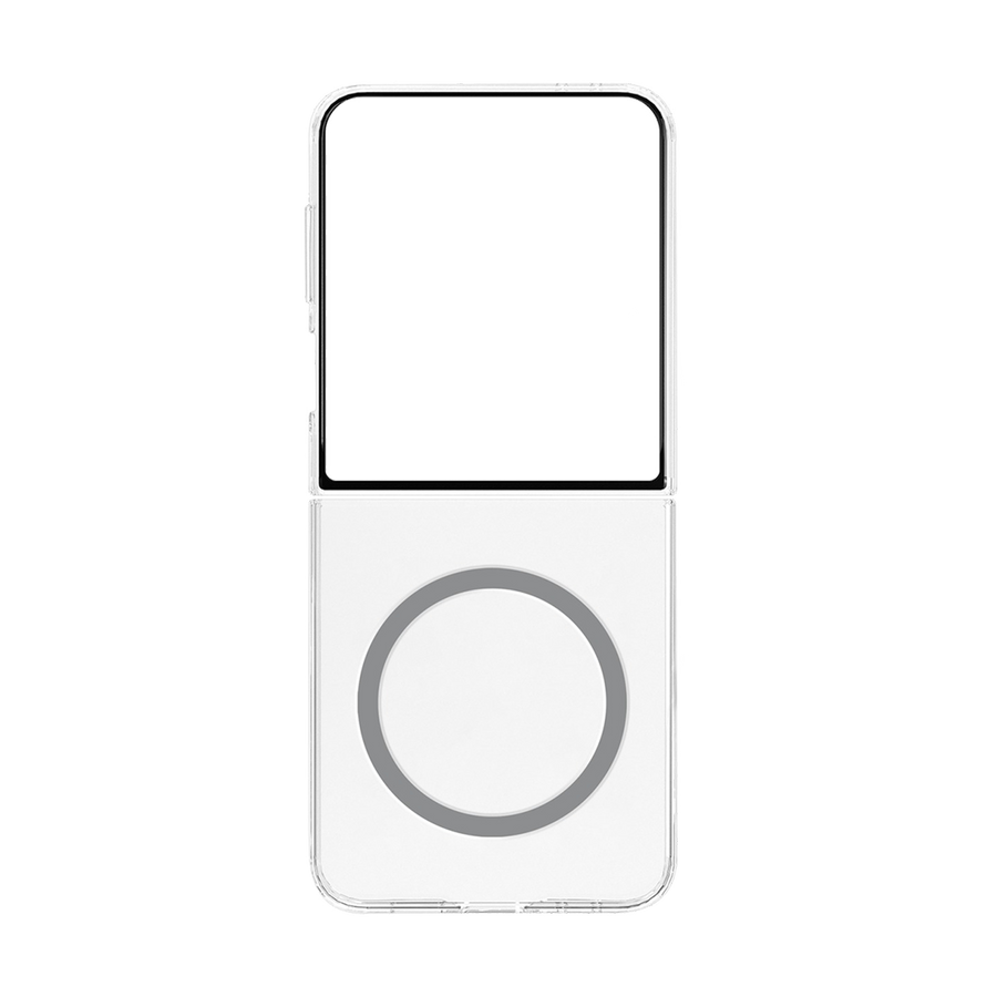 Galaxy Z Flip7 Clear Magnet Case Transperant