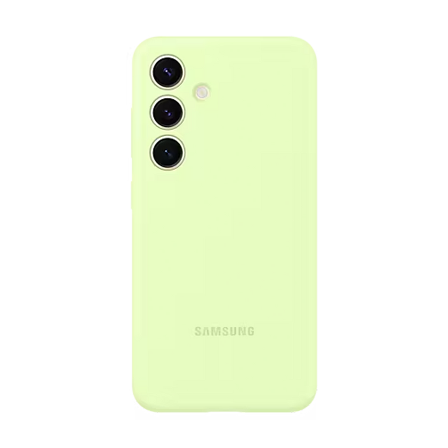 Galaxy S24 Silicone Case | Lichtgroen