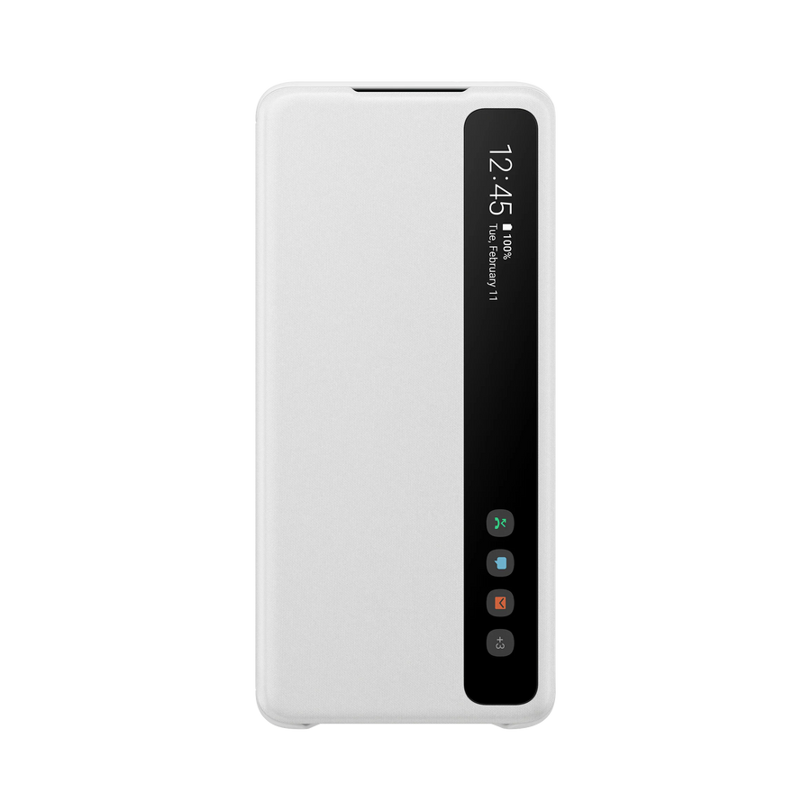 Samsung Galaxy S20 Plus (5G) Clear View Cover EF-ZG985 Wit