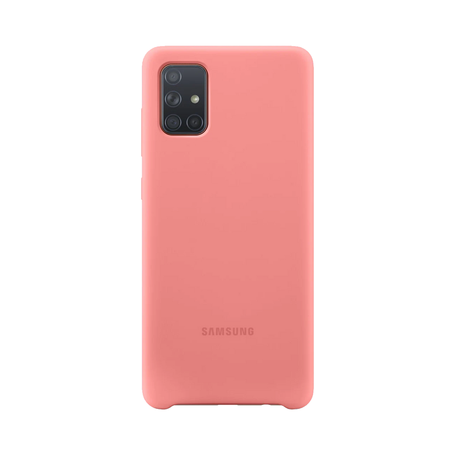 Samsung Galaxy A71 Silicone Case EF-PA715 Roze