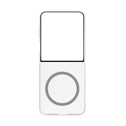 Galaxy Z Flip7 Clear Magnet Case Transperant