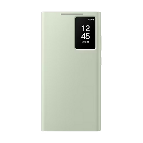 Galaxy S24 Ultra Smart View Wallet Case | Lichtgroen
