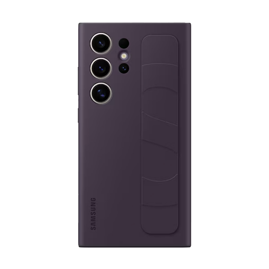 Galaxy S24 Ultra Standing Grip Case | Dark Violet