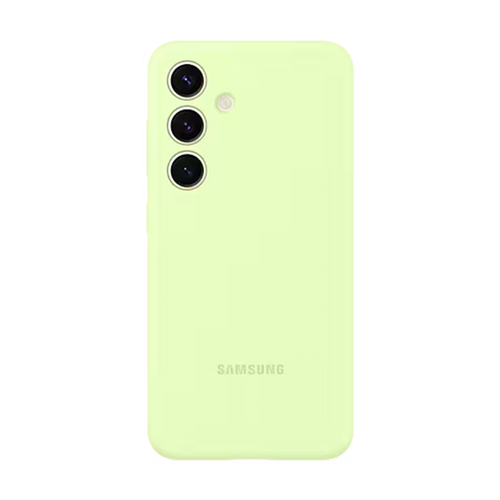 Galaxy S24 Silicone Case | Lichtgroen