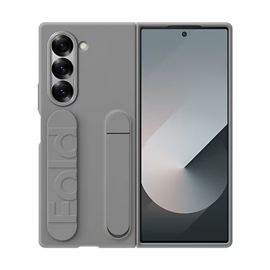 De nieuwe Galaxy Z Fold6 Silicone Case | Grijs