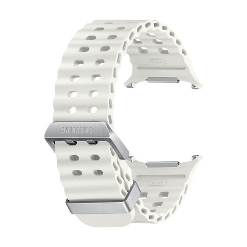 Galaxy Watch Ultra Marine Band Wite sand