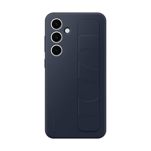 Galaxy S24 FE Standing Grip Case | Blauw Zwart