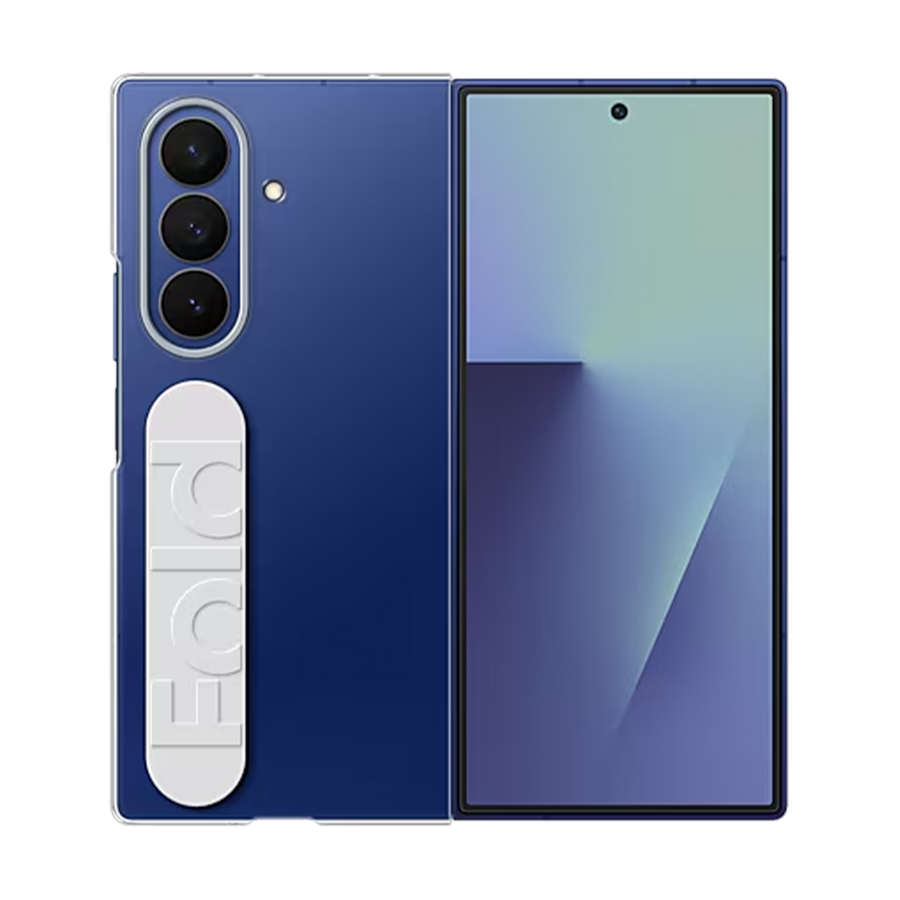 Galaxy Z Fold7 Clear Grip Case Transparant