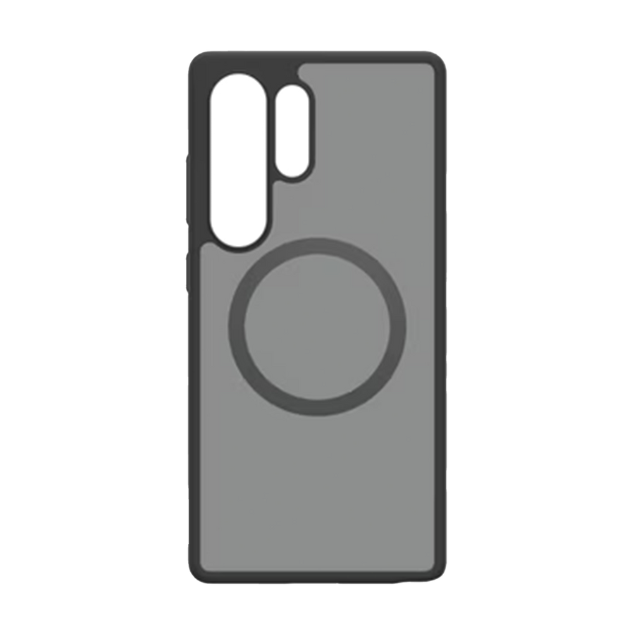 Galaxy S25 Ultra Clear Magnet Case Zwart Frost Black