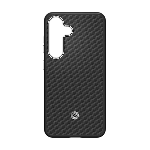 Galaxy S25+ Aramid Case Zwart Zilver