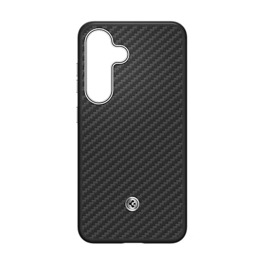 Galaxy S25+ Aramid Case Zwart Zilver