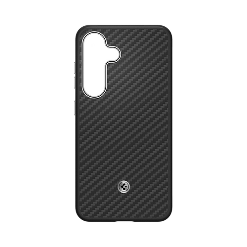 Galaxy S25 Aramid Case Zwart Zilver
