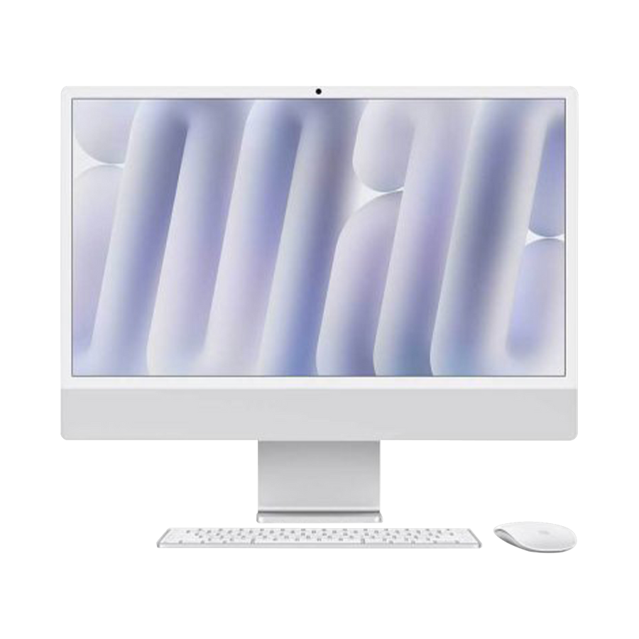 Apple iMac 24" M4 10C CPU 10GPU 16GB 512GB Zilver INT Engels