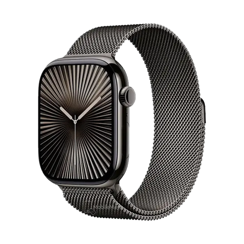 Apple Watch Series 10 GPS + Cellular 42mm Slate TC, Slate Milanese Loop