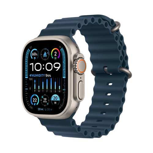 Apple Watch Ultra 2 GPS + Cellular 49mm Natural TC, Navy Ocean Band