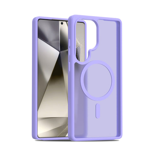 Fe'nomenal Samsung Galaxy S25 Ultra ColorShield Backcover met MagSafe - Paars, hoesje op het toestel