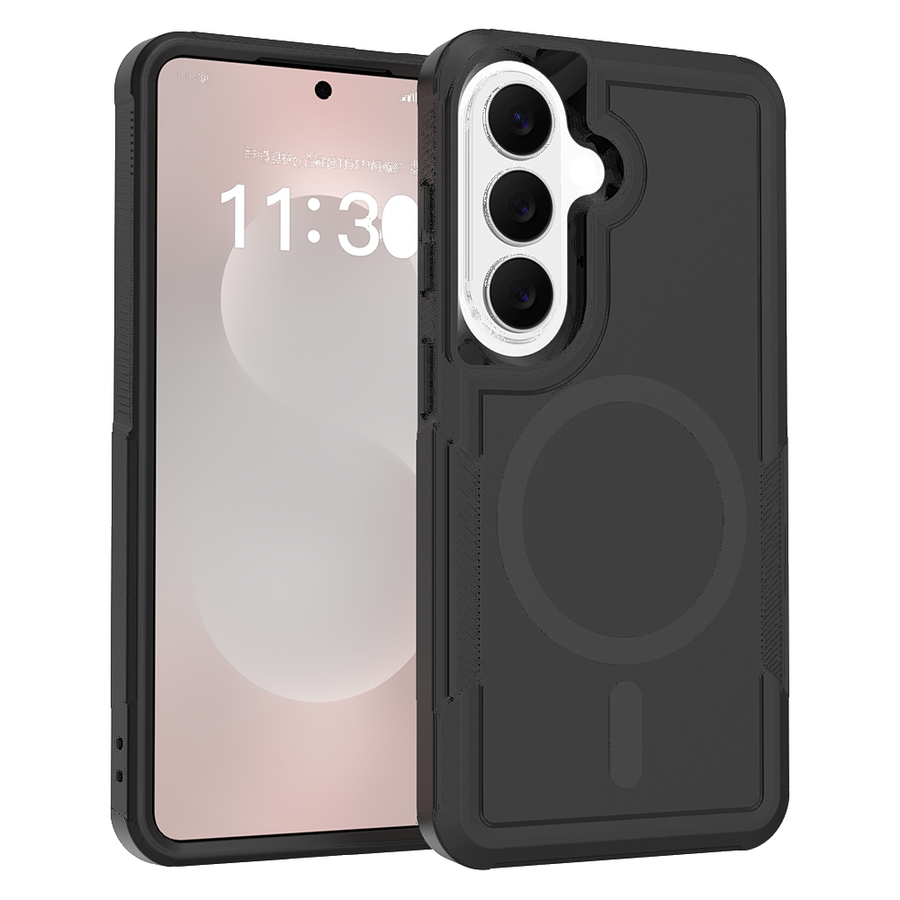 Fe'nomenal Samsung Galaxy S26 Armour Backcover - Zwart, productfoto
