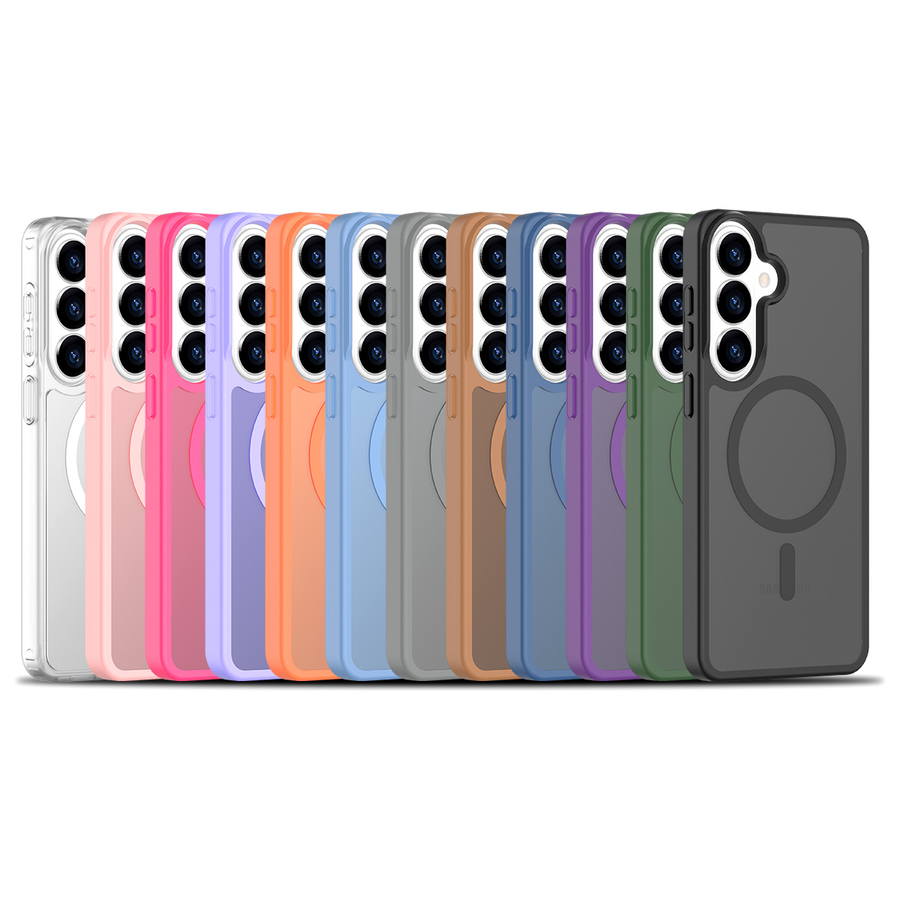 Kleurenoverzicht van de Fe'nomenal Samsung Galaxy S26+ ColorShield Backcover met MagSafe