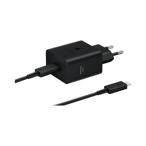 Samsung USB-C Snellader 45W + USB-C Kabel EP-T4510 Zwart