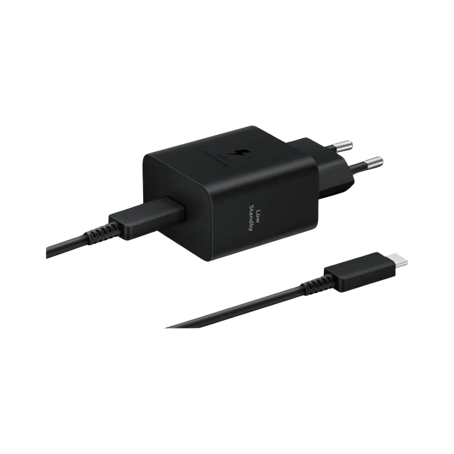 Samsung USB-C Snellader 45W + USB-C Kabel EP-T4510 Zwart