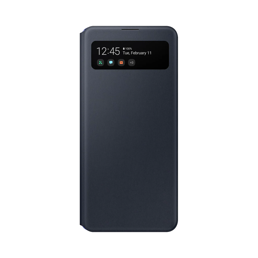 Samsung Galaxy A41 S View Cover EF-EA415 Zwart