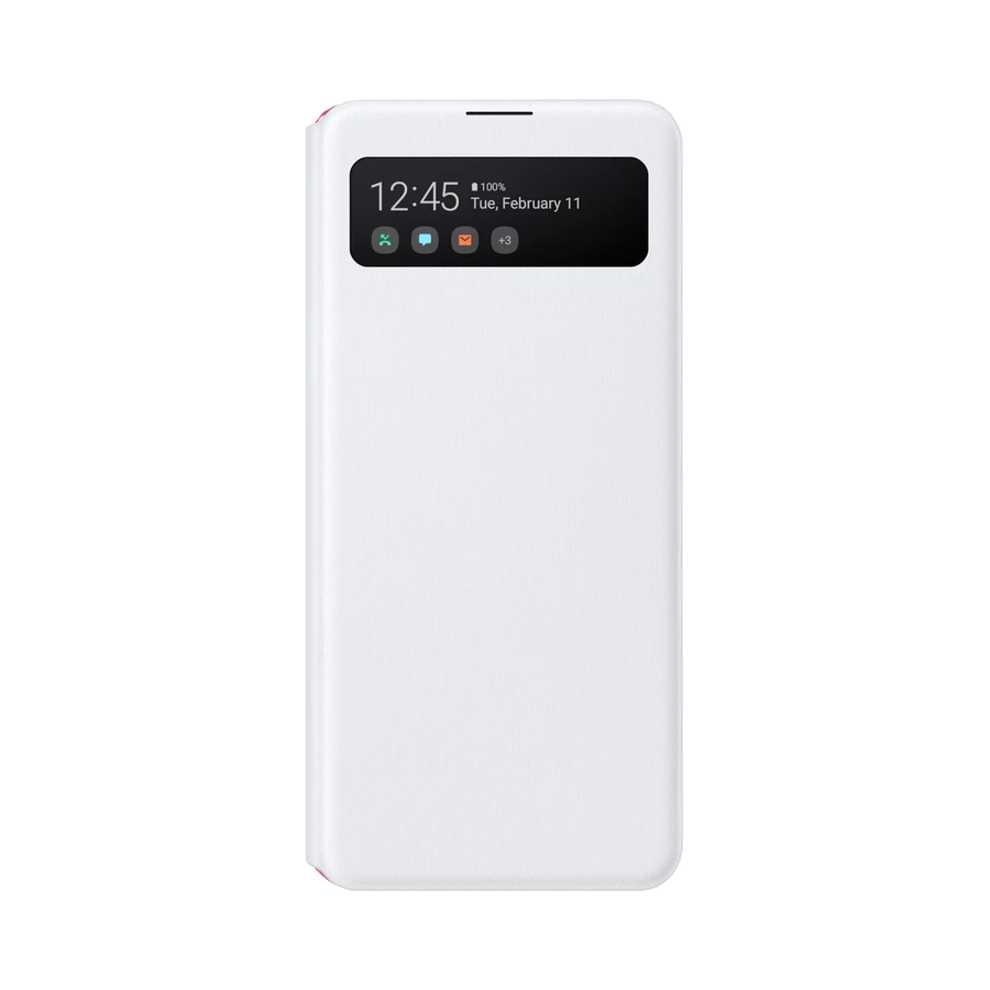 Samsung Galaxy A41 S View Cover EF-EA415 Wit