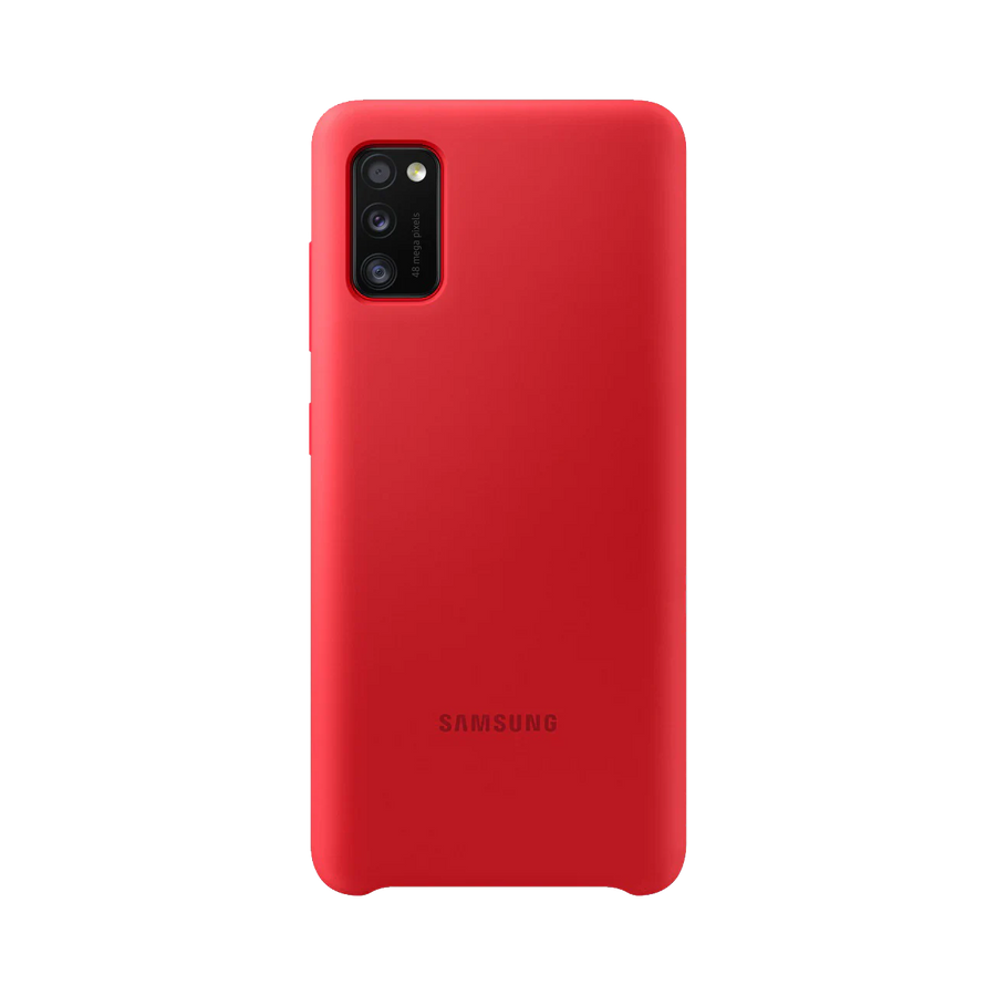 Samsung Galaxy A41 Silicone Case EF-PA415 Rood