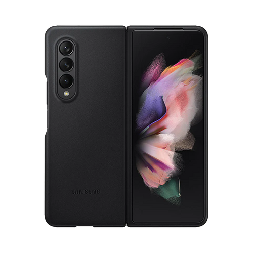 Samsung Galaxy Z Fold3 5G Leather Case EF-VF926 Zwart