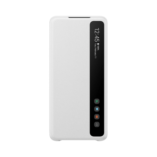 Samsung Galaxy S20 Plus (5G) Clear View Cover EF-ZG985 Wit