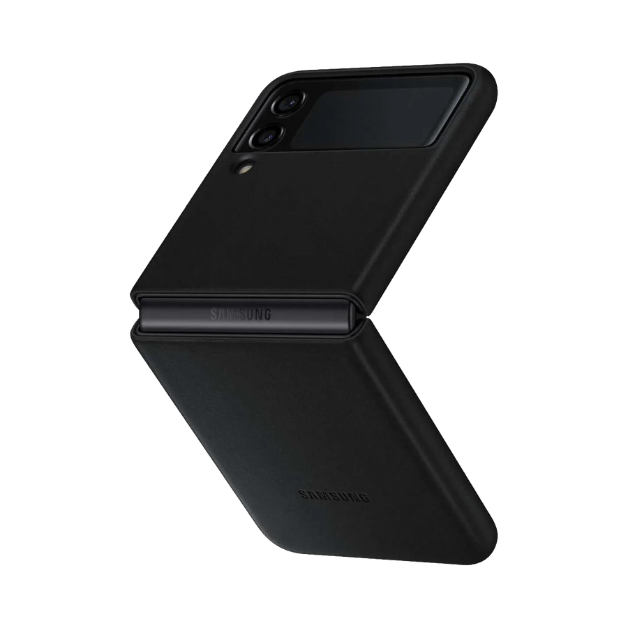 Samsung Galaxy Z Flip 3 5G Leather Case EF-VF711 Zwart
