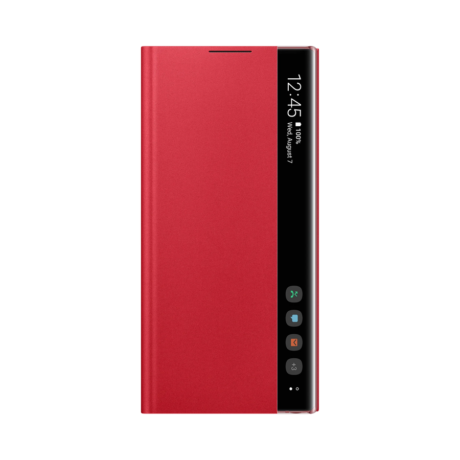 Samsung Galaxy Note 10 Clear View Cover EF-ZN970 Rood