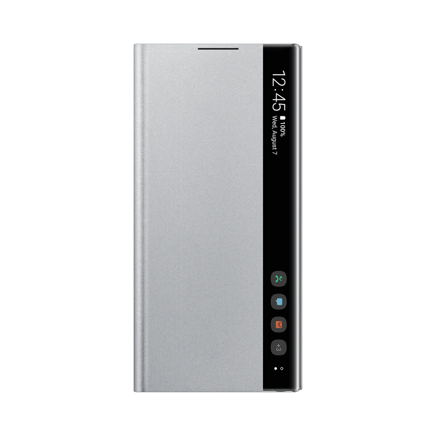 Samsung Galaxy Note 10 Clear View Cover EF-ZN970 Zilver