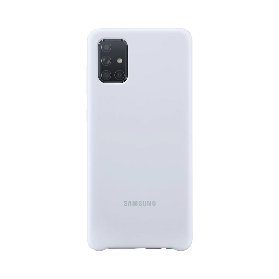 Samsung Galaxy A71 Silicone Case EF-PA715 Zilver