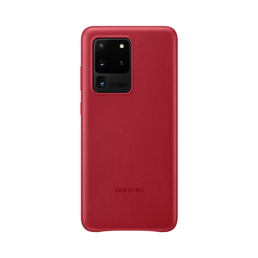Samsung Galaxy S20 Ultra 5G Leather Case EF-VG988 Rood