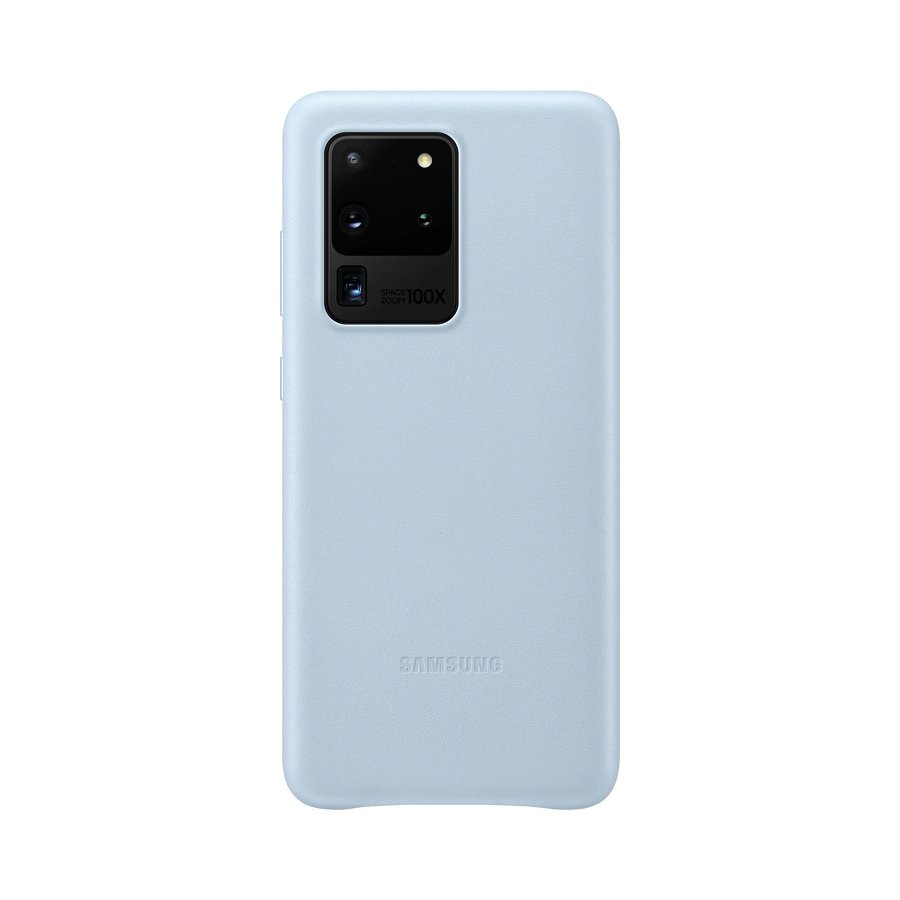 Samsung Galaxy S20 Ultra 5G Leather Case EF-VG988 Blauw