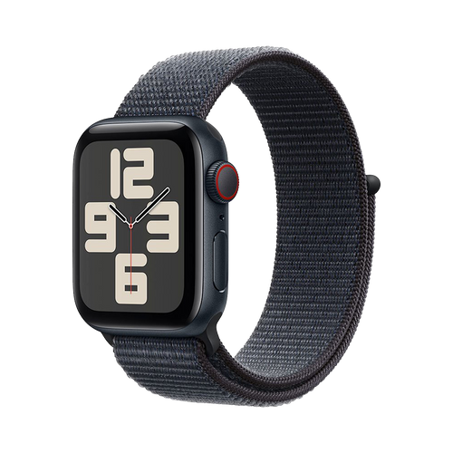 Apple Watch SE GPS + Cellular 40mm Middernacht AC, Ink Sport Loop