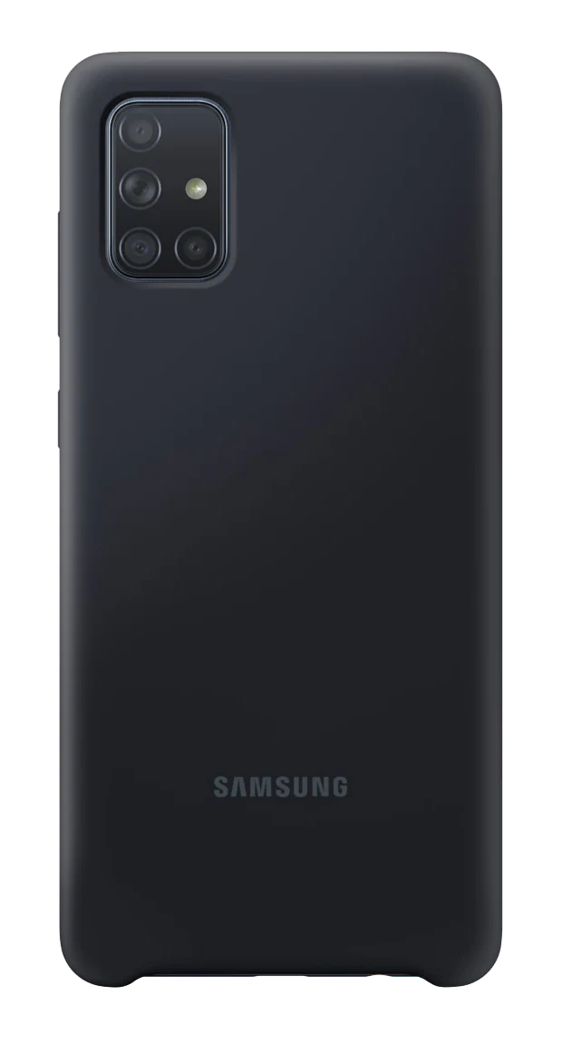 Samsung Galaxy A71 Silicone Case EF-PA715 Zwart