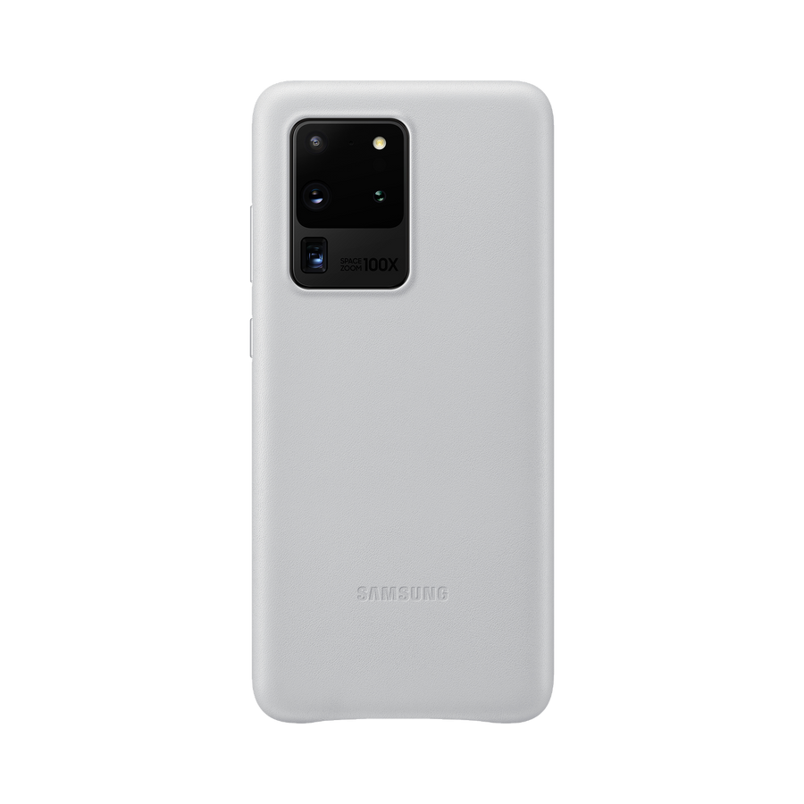 Samsung Galaxy S20 Ultra 5G Leather Case EF-VG988 Lichtgrijs