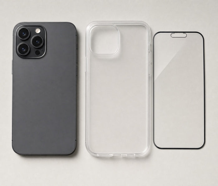 Gratis hoesje + screenprotector bij je telefoon